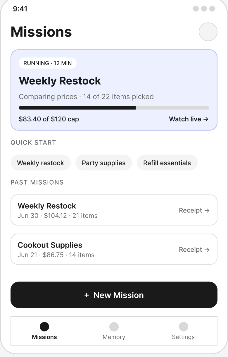 S1 · Home wireframe